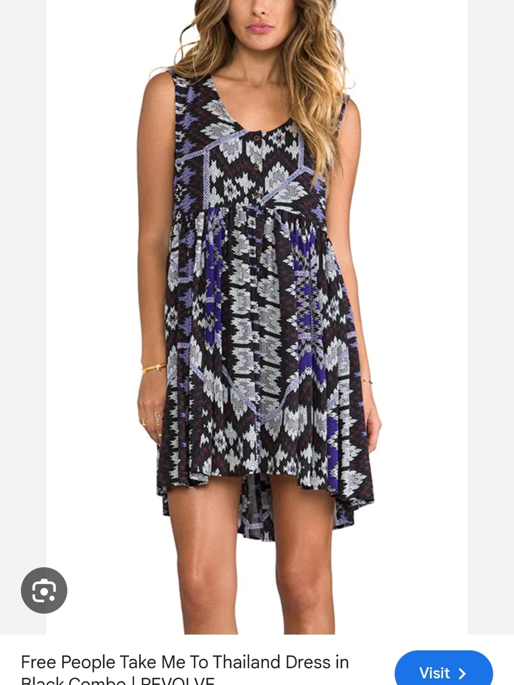 Free People Take Me to Thailand Dress/Tunic